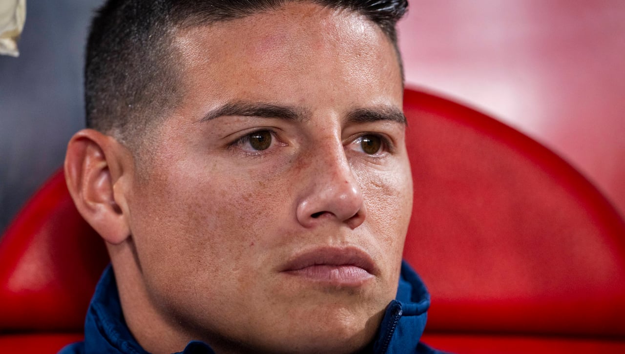 James Rodríguez, fuera
