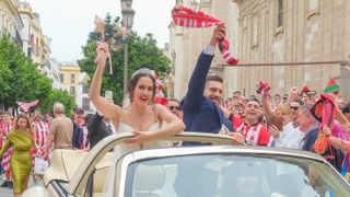 El increíble gesto de los novios de Sevilla con el Athletic Club
