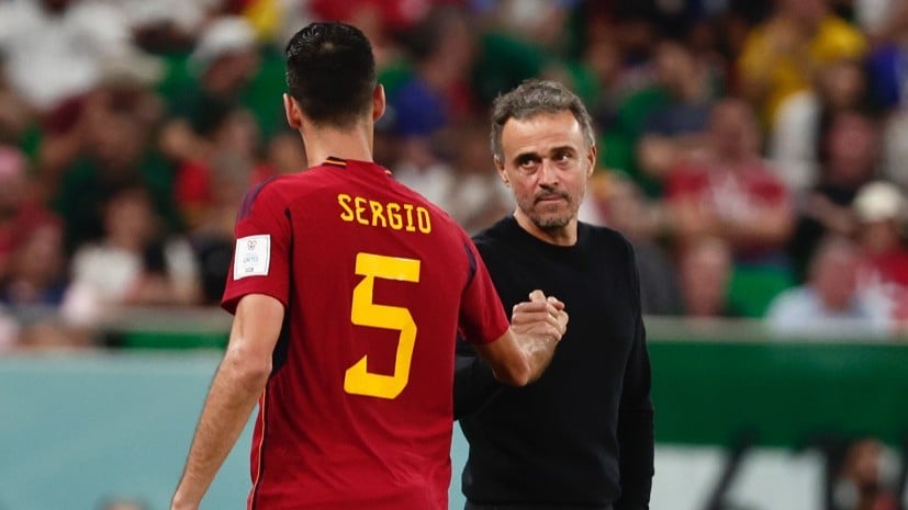 Luis Enrique: "El elogio debilita... pero nos ha salido redondo"