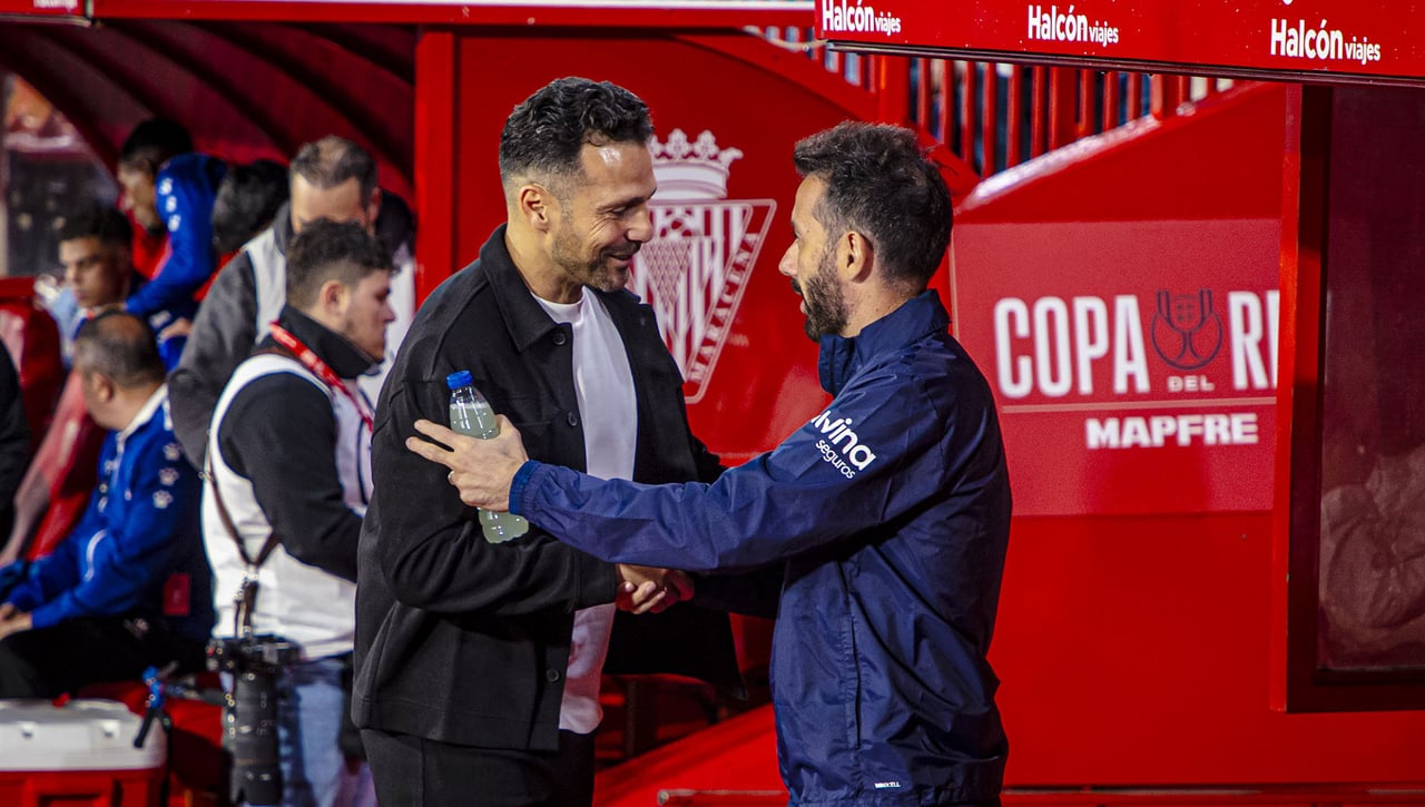 Corberán y la lesión de Hugo Duro: "Ha sufrido un golpe"