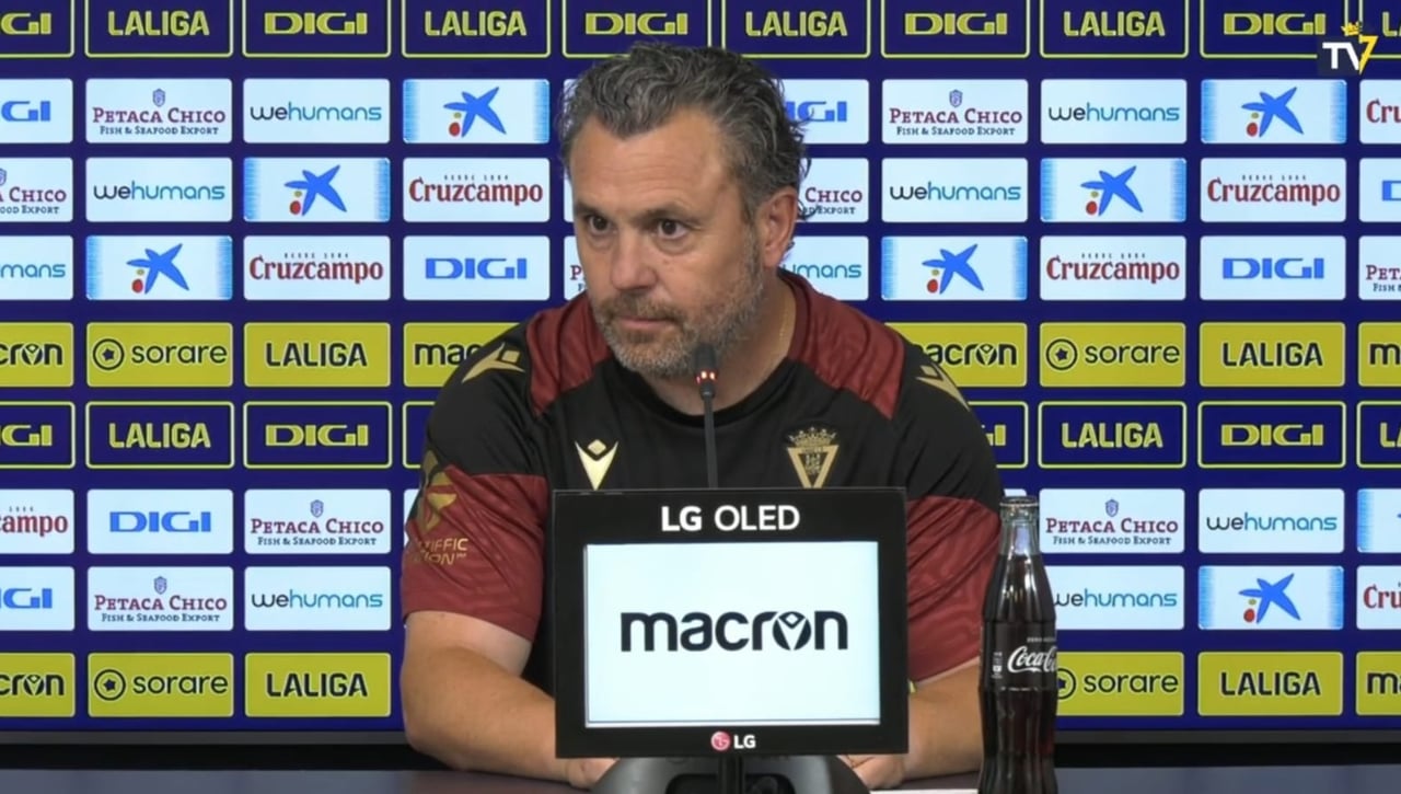 Sergio González señala cuál es el camino Cádiz para la permanencia