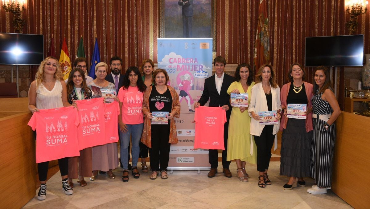 El Ayuntamiento de Sevilla apoya la Carrera de la Mujer, con nuevo recorrido y actividades de fitness y aeróbic