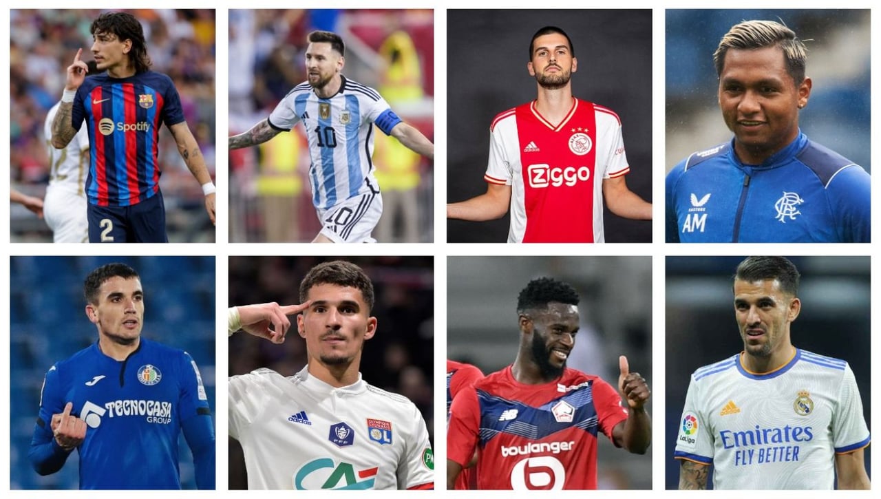 Los futbolistas que acaban contrato a final de temporada: se viene el mejor mercado de fichajes de la historia