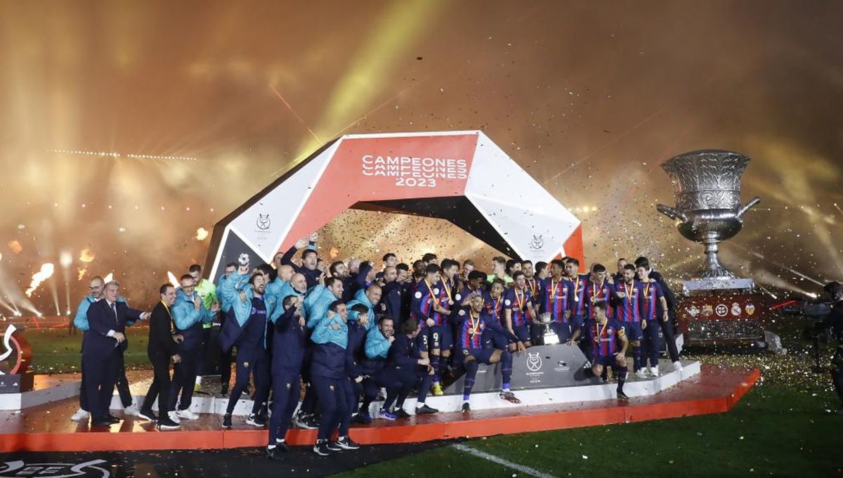 El dinero que ingresa el Barça por ganar la Supercopa 