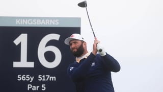 Jon Rahm pide ayuda al cielo