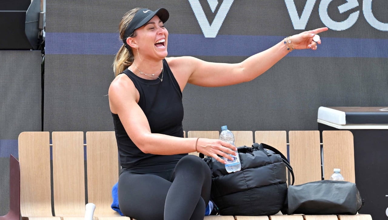 Paula Badosa, sorprendida en su regreso