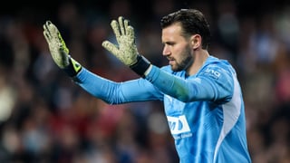 Momento crucial en la portería del Valencia