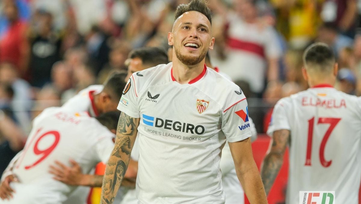 Ocampos: "Es la noche más mágica que viví en mis cuatro años en el Pizjuán"