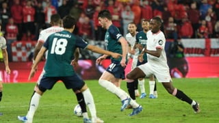 Soumaré empieza a pagar el precio de su opción de compra en el Sevilla