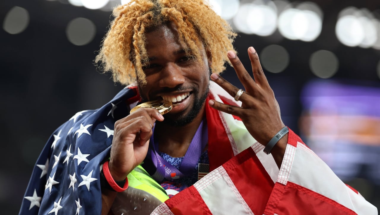 Noah Lyles se la lía a Usain Bolt en el Mundial de atletismo