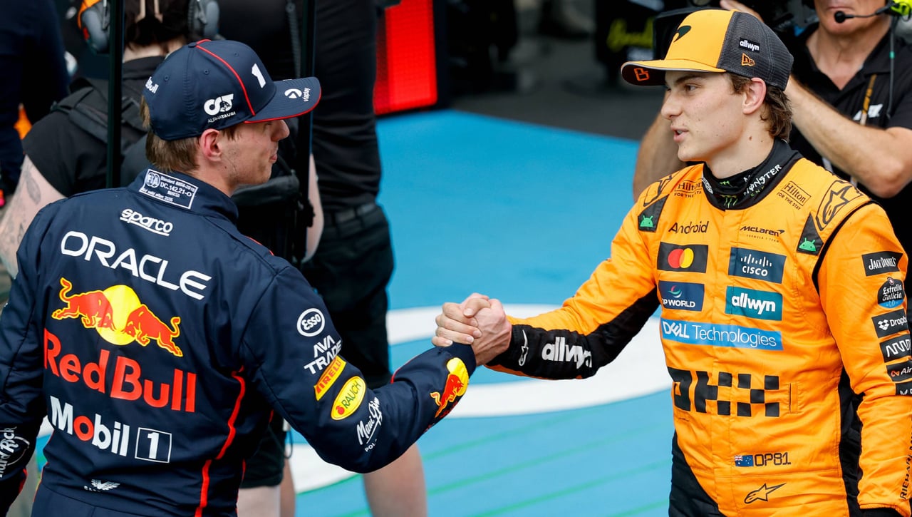 Verstappen altera el orden de la nueva fiesta de McLaren