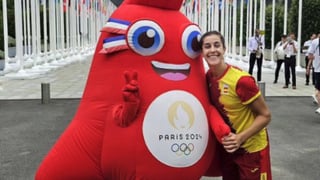 El desplante de Simone Biles a Carolina Marín en los Juegos Olímpicos de París