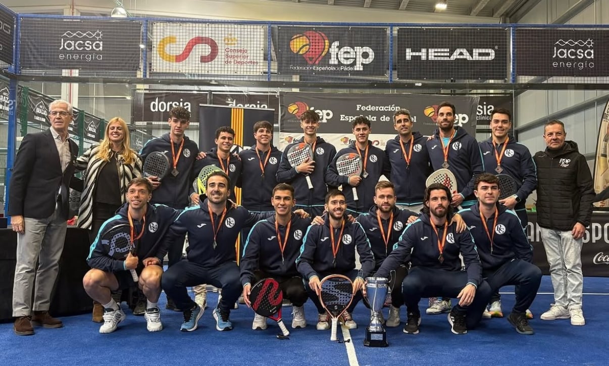 El Río Grande sevillano se proclama subcampeón de España de pádel por equipos