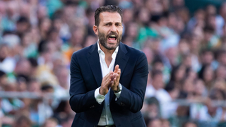 Dardo de Rubén Baraja antes del decisivo partido entre Valencia y Betis