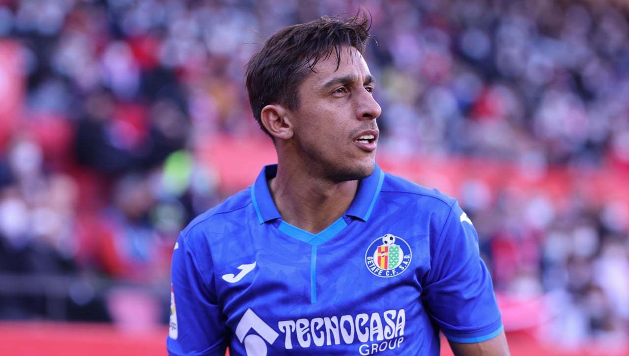  Damián Suárez, de visita en Getafe