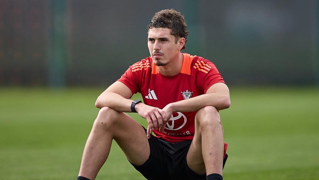 El último partido de Panichelli en el Mirandés