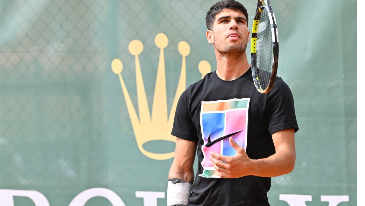 Alcaraz da el susto en Montecarlo