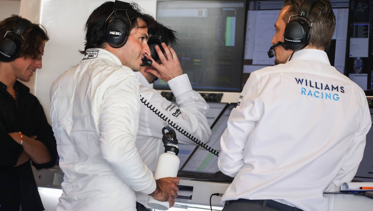 Williams hace oficial el gran problema de Carlos Sainz