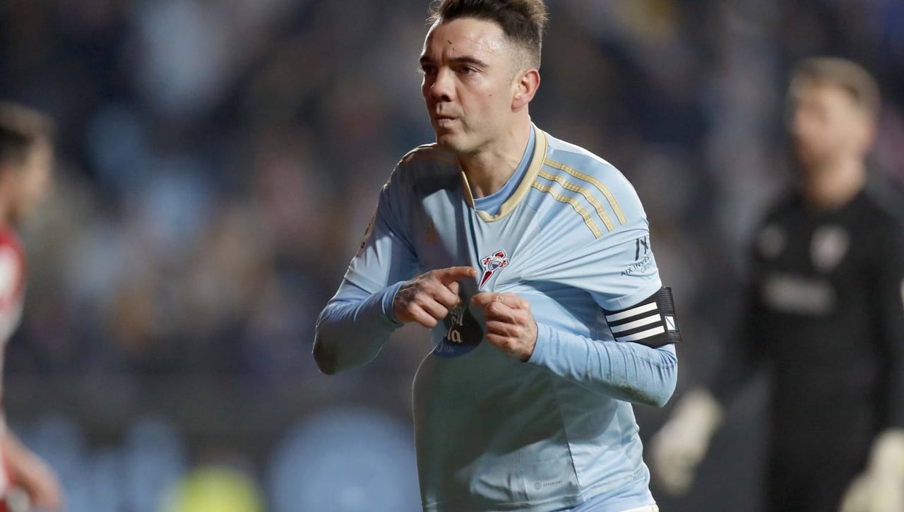 Iago Aspas y su consejo de 'hermano mayor' a Gabri Veiga