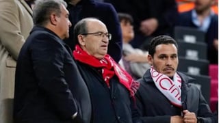 Plantón del Sevilla al Barça con consecuencias para Orta