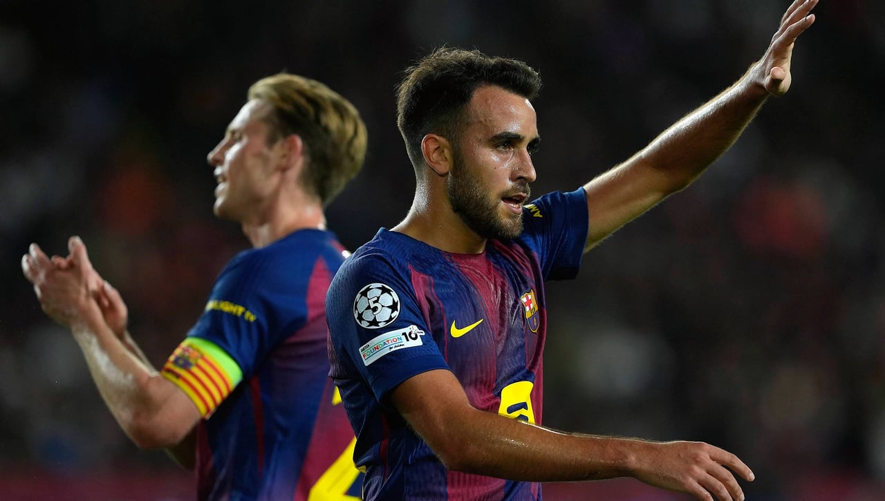 Eric García hace autocrítica: "hemos ido a remolque, todo el rato detrás del balón"