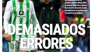 La portada de ESTADIO Deportivo para el lunes 4 de marzo de 2024