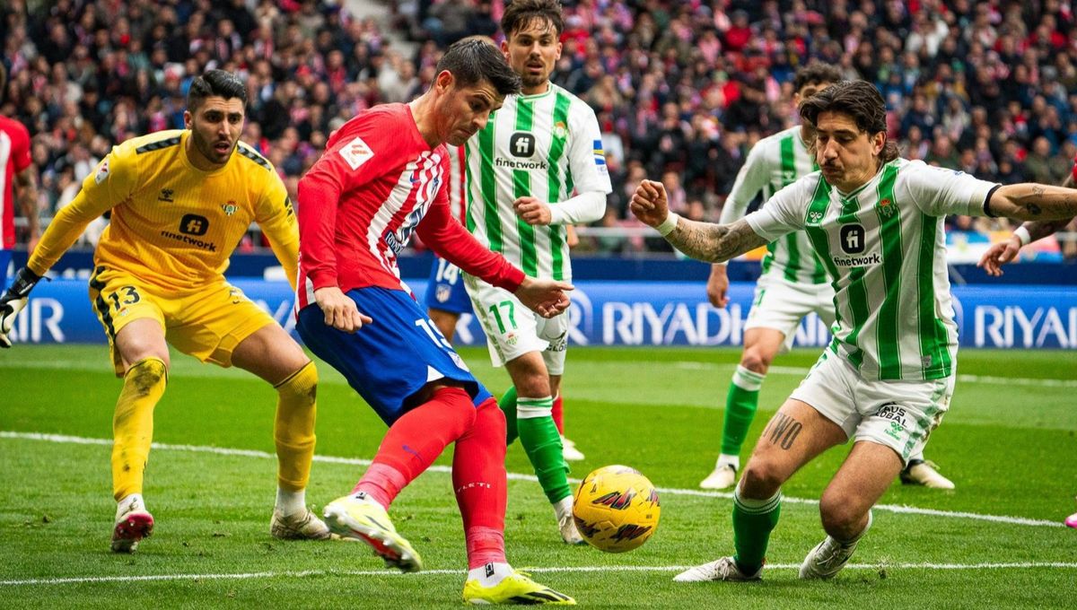 Atlético 2-1 Betis: Reaccionó pero no es suficiente tras una primera parte para olvidar