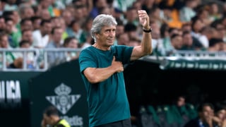 Pellegrini censura el juego de la Real y saca pecho: "Les pasamos por encima"