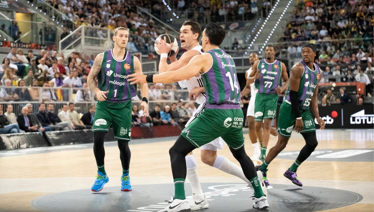 Unicaja - Manresa: horario, canal y dónde ver en TV y online el partido de la Liga ACB
