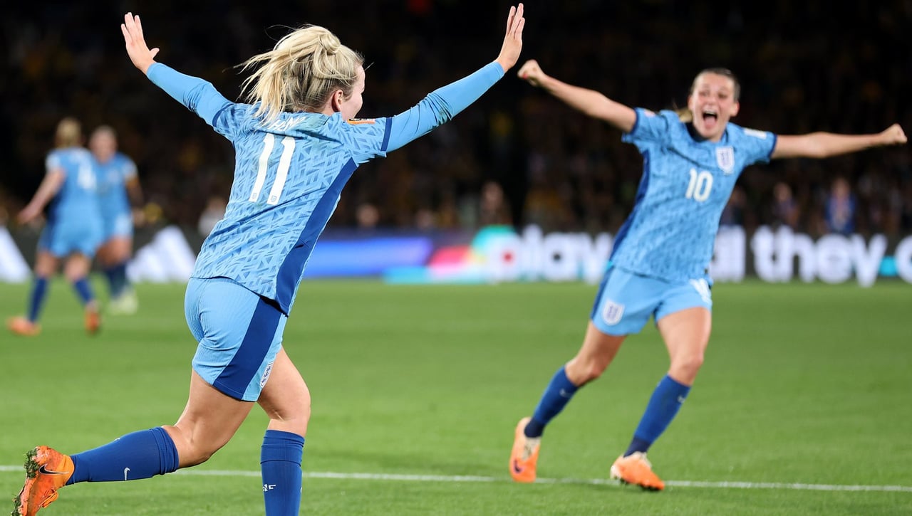 Inglaterra, rival de España en la final del Mundial 