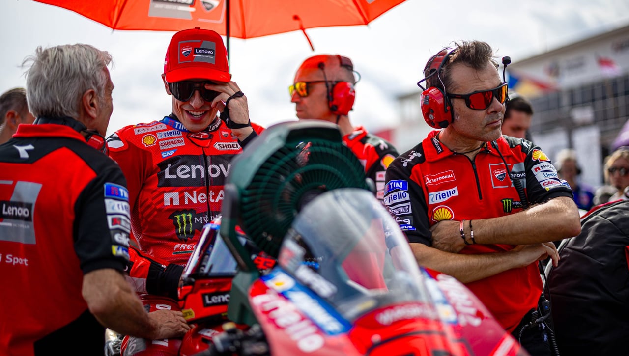 Davide Tardozzi se vuelve a rendir a Marc Márquez