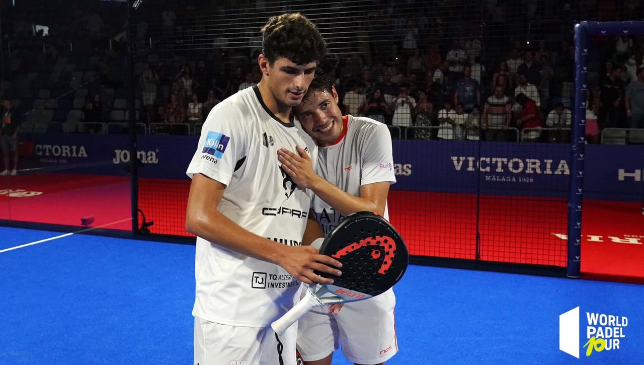 Coello y Tapia suman su décimo título World Padel Tour de la temporada en Málaga