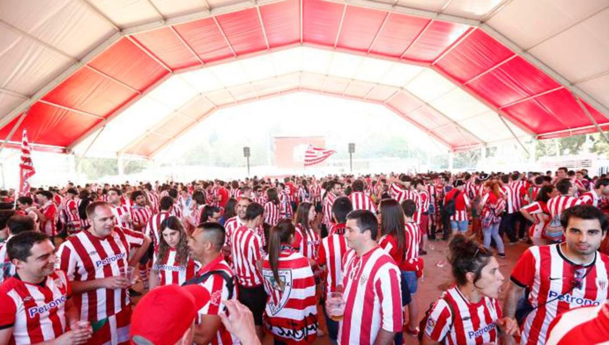 Nuevo lío con la Fan Zone del Athletic Club para la Final de Copa en Sevilla