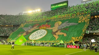 Sones de AM Encarnación de San Benito y un espectacular tifo para El Gran Derbi