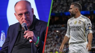 El 'enganchón' entre Tebas y Carvajal: "Incumplir el reglamento es adulterar la competición"