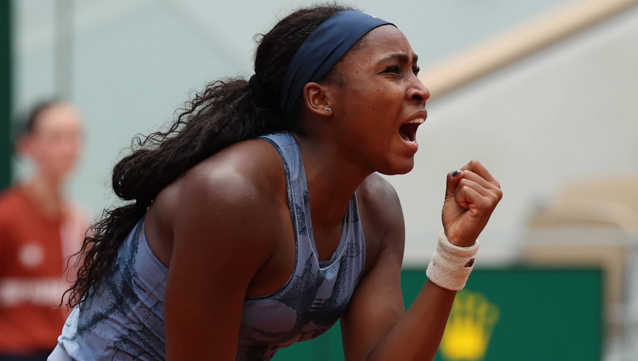 Coco Gauff saca las garras en París