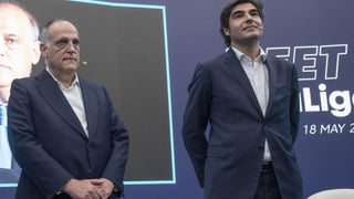 Javier Tebas se declara admirador del Betis y ensalza el fichaje de Antony