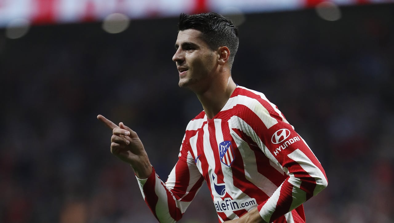 Álvaro Morata pega una rajada contra el VAR por el penalti a favor del Rayo Vallecano