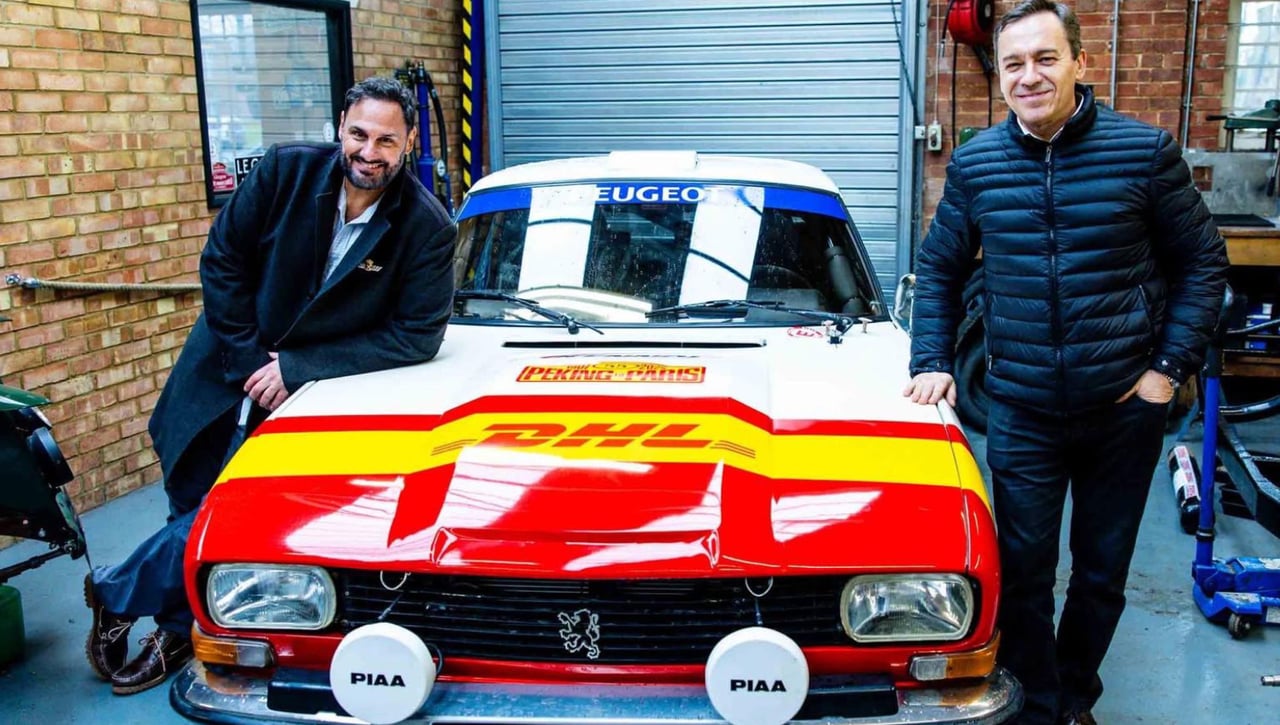 Alfonso de Orleans disputará el rallye Pekín-París en un Peugeot 504 clásico
