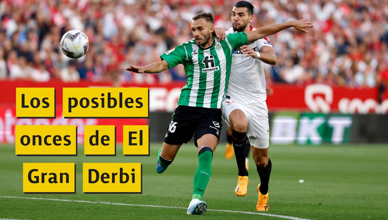 Alineaciones derbi Sevilla - Betis: Alineación posible de Sevilla y Betis en El Gran Derbi de hoy en LaLiga EA Sports