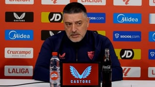 El técnico del Sevilla confirma el mazazo anímico con las lesiones de Akor Adams y Lokonga