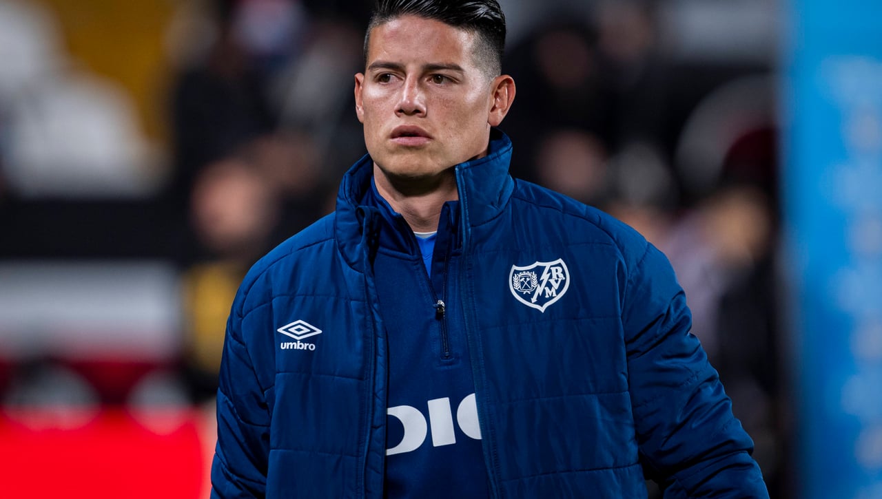 James Rodríguez, descartado