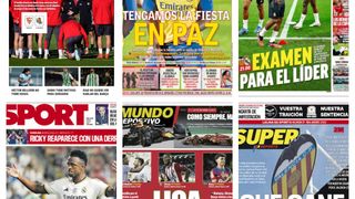 Vinicius, la lucha por LaLiga o la F1, así vienen las portadas deportivas del 2 de marzo 