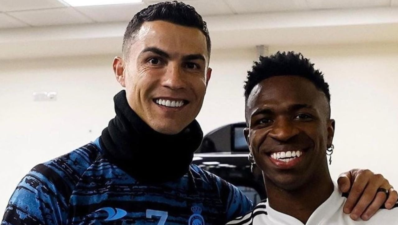 Vinicius sigue la senda de Cristiano Ronaldo