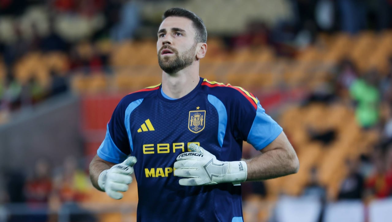 De la Fuente zanja la polémica de la portería para el Mundial: "Yo creo que el debate sobre Unai Simón no existe"