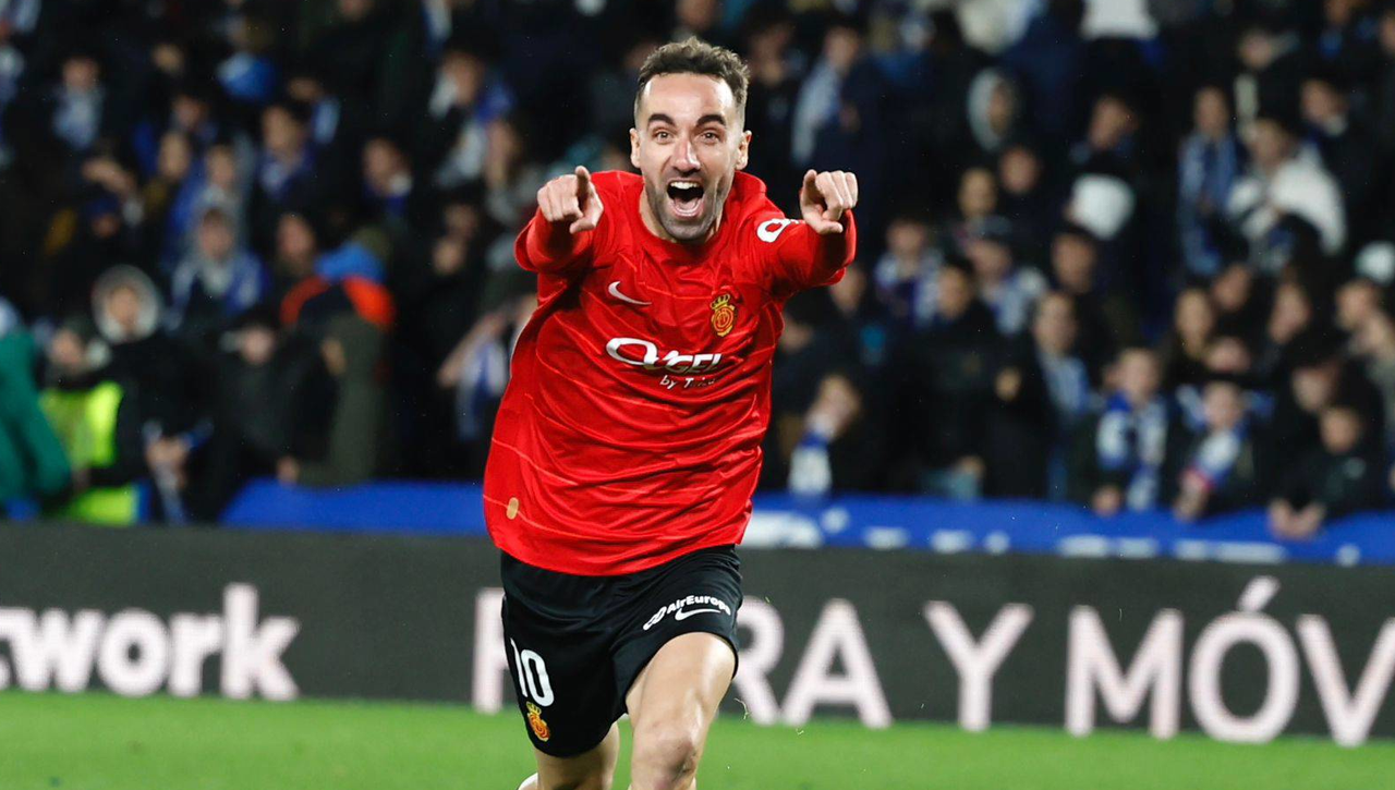 Sergi Darder da una asistencia con el Mallorca