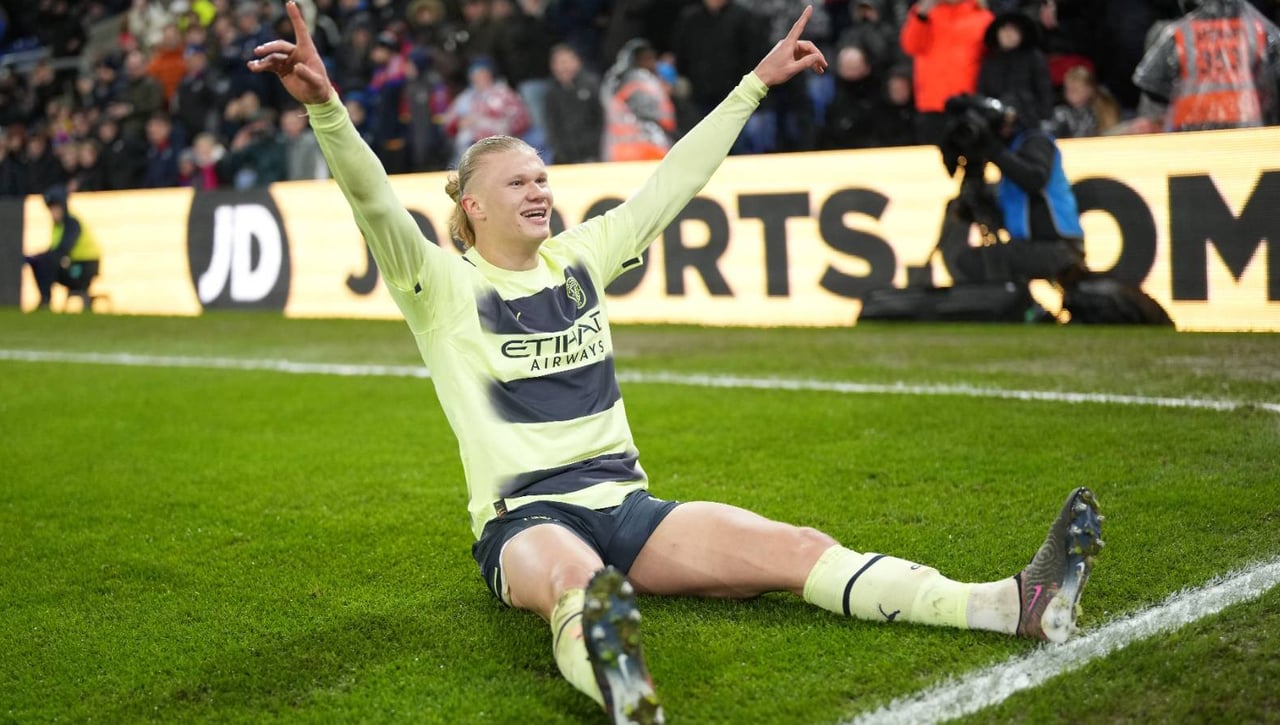 Erling Haaland quiere superar a Cristiano Ronaldo