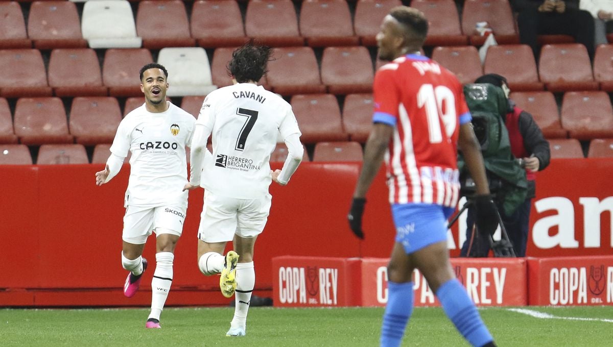 Sporting de Gijón - Valencia CF: resumen, goles y resultado