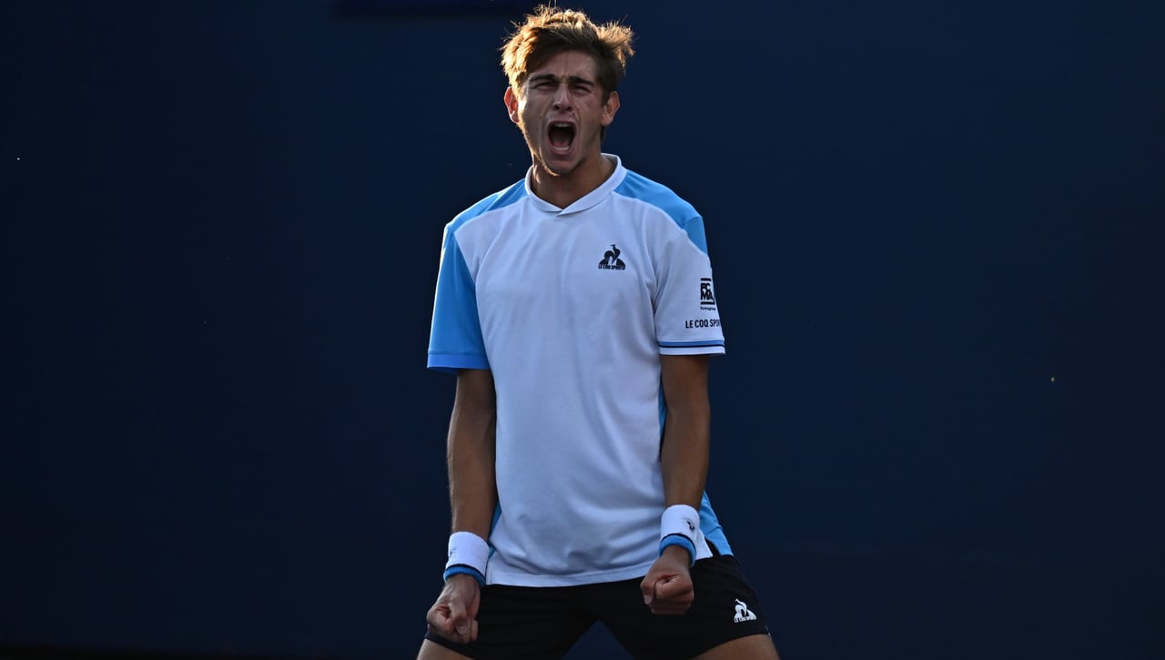 Así es Arnaldi: de Murcia a jugar ante Carlos Alcaraz y ser la bomba del US Open