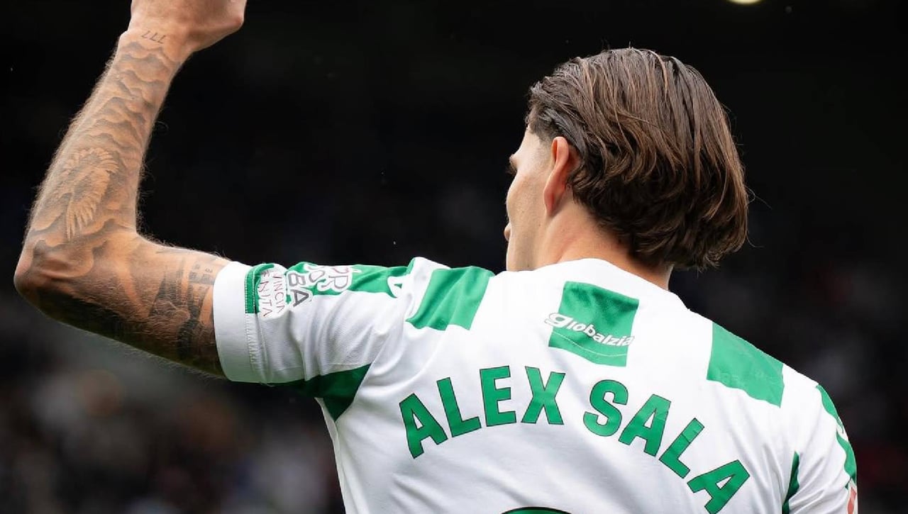 Álex Sala cierra filas: "Estoy muy feliz en el Córdoba"